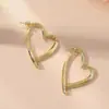Amor de Cobre Estilo Ins Minimalista Personalidad Exquisito Único Diseño Tendencia Avanzada Textura Metálica Venta Caliente Transfronteriza en Europa y América