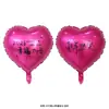 Evento de liberación de globos de Nochevieja y Día de Año Nuevo 2026: Globos de Helio en Forma de Corazón para Actividades en Plazas y Centros Comerciales