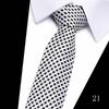 Gravata Masculina de Seda de Poliéster de Alta Qualidade Sarja Dourada 7,5cm Formal Casamento Etiqueta Fabricante Pronta Entrega