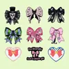 Broche Metálico Serie Lazo de Moda Personalizado Insignia de Dibujos Animados Pines Decorativos Versátiles para Zapatos y Sombreros Accesorios