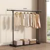Perchero multifuncional móvil, perchero doméstico de pie, perchero para ropa de dormitorio y balcón, herramienta para secar colchas al aire libre