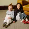 Topstar2024 Nuevo Otoño Zapatos Deportivos para Niños de Suela Blanda Estilo Coreano Zapatos para Niños de Suela Blanda Zapatos para Interiores de Jardín de Infancia