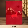 Conjunto de caixa de presente para notebook pode ser impresso com logotipo, adequado para presentes empresariais e de escritório, notebook criativo cultural estilo chinês e moderno como lembrança