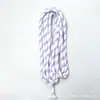 Corda para Lanyard de 5mm da Fábrica de Origem, Em Estoque Envio Direto, Corda Redonda de Poliéster-Algodão com Pontos Brancos, Acessórios Têxteis Tecidos, Componentes Artesanais