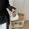 2026 Nuevo Bolso de Hombro de Lunares de Alto Valor para Mujer Estilo Coreano Moda Casual Bolso Pequeño Diseño de Nicho Bolso de Mano