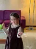 Otoño 2026 Ropa Nueva para Niños Estilo Coreano Ropa para Niños Niñas Sin Mangas Pana Vestido de Princesa Estilo Otoño Vestido Chaleco