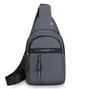 Bolsa de Peito Nova de Comércio Exterior Masculina de Ombro Único Leve para Esportes ao Ar Livre Ciclismo Grande Capacidade Camadas Múltiplas Versátil Transversal