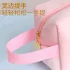 Bolsa de cosméticos de flanela bolsa de maquiagem de flanela de mão bolsa de batom portátil bolsa de armazenamento de artigos de higiene pessoal para viagem conjunto