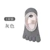 Nuevos calcetines de yoga antideslizantes de encaje y vendaje para mujer, calcetines deportivos de algodón de color liso con tiras cruzadas que absorben el sudor, versión coreana para Pilates y danza