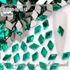 Manicura Rombo 5*8mm Diamante Rectangular Cuatro Esquinas Diamante Cubo de Azúcar Diamante de Fondo Micro Puntiagudo Decoración para Manicura Diamante para Manicura Venta al por Mayor