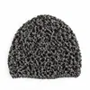 Red para el Cabello Transfronteriza, Gorra de Red Africana, Red para el Cabello de Colores para Mujer, Gorra de Red Tejida Hueca Hecha a Mano, Gorra de Red Elástica Alta Invisible para Poner