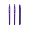 Caneta gel roxa de cinco mil anos caneta dura para estudantes caligrafia caneta roxa Thousand Dai caneta de assinatura 1.0mm caneta d'água
