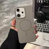 Funda Magnética Mate con Sensación de Piel Adecuada para Funda de Teléfono Oppo Reno15 Pro, Elegante Funda Suave de PC Findx9 Ultra