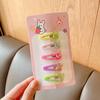 Horquilla pequeña para niños verano bebé pinza para el cabello bebé pinza para el cabello no daña el cabello pinza para flequillo lindo super lindo accesorio para la cabeza