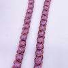 Estilo coreano Chanel estilo casaco decorativo renda rosa gancho renda Chanel estilo fita caixa de presente acessórios de renda