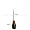 Mango de madera maciza aguja cónica de mil agujas manual DIY lezna para perforar cuero reparar zapatos zapatos tela lezna de coser venta al por mayor