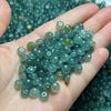 Natural A bens de água azul velha Jade tambor contas UFO contas soltas contas DIY contas de corda pulseira colar com miçangas material atacado