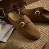 Otoño 2026 Nuevo de Moda Sencillo Color Sólido Ropa Exterior Correa de Hebilla Sandalias para Mujer Zapatos de Moda para Mujer