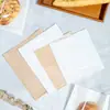 Saco de Papel com Meio Filme para Pão, Saco para Pão Recém-assado, Saco Prático, Saco para Sanduíche, Saco de Papel Kraft, Embalagem para Panificação, Selável a Calor