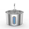 Dispensador de Agua Inteligente para Mascotas Transfronterizo de 2.2L Acero Inoxidable Silencioso Alimentador de Agua para Gatos y Perros Dispositivo Automático de Agua Circulante