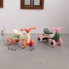 Mini Scooter Fofo de Simulação Carro de Equilíbrio Casa de Brinquedo Infantil Cena Miniatura Enfeites Brinquedos Decorativos