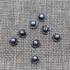 Prego de cobre para denim 7mm cabeça prego acessórios de ferragens especificações de rebite de miçanga cor prego chapéu de palha design de logotipo