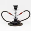 Barra de Narguilé Árabe Popular Exclusivo Transfronteiriço Tubo Único e Duplo Vidro Narguilé Shisha Conjunto Completo