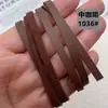 Material de felpa de un lado cordón de cuero gamuzado 5 mm felpa cordón de felpa de un lado imitación accesorios para joyería DIY un metro tira de cuero accesorios para pendientes