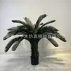 Planta en Maceta Árbol de Hierro Simulado Redes Sociales Planta Verde Falsa Decoración de Sala de Estar Adornos Cícada Pequeña Paisajismo Interior Modelado Bonsái Suelo