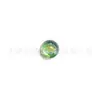 Clavo de Lengua de Aleación de Titanio F136 Clavo de Oreja Ojo de Gato con Goteo de Aceite de Colores Clavo de Labio Piercing Corporal de Titanio G23 Joyería Cabeza de Repuesto