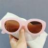 Gafas de sol ovaladas nuevas 2021, gafas de sol grandes para adelgazar la cara, divertidas y para adultos, gafas de sol para sesiones de fotos callejeras de moda europea y americana para mujeres.