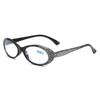 Novo espelho para longe feminino elegante temperamento da moda diamante anti-fadiga resistente ao desgaste HD anti-luz azul óculos de leitura