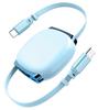 Cable de Datos Retráctil de una Sola Línea PD de 240W Adecuado para Apple 17 y Huawei Tipo-C Dual, Se Puede Sacar Libremente para Carga Emarker