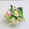 Arreglo Floral de Simulación Pared de Fondo Decoración de Boda Flor Flor Mori Arte Floral Flor de Mano Flor Falsa Rosa Peonía Artificial