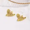 Colar Pulseira Brincos Pingente Minimalista Nicho Animal Coruja Borboleta DIY Acessórios de Joias de Cobre Fabricação