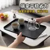 Bandeja expositora de snacks, forma rectangular con onda de agua de PP, bandeja para frutas secas de mesa de café para el hogar, bandeja para snacks de té de la tarde, práctica
