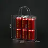 Bolsas de Regalo Transparentes de Plástico PVC con Impresión de Logo Personalizado para Bolsas de Empaque de Regalo de Pastel de Luna del Festival de Mediados de Otoño