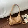2026 Bolso Grande de Moda Estilo Coreano Retro con Acabado de Alta Gama, Versátil para el Uso Diario, de Hombro Único y Cruzado