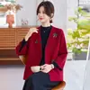 Elegante y estiloso atuendo de otoño para madres, nuevo abrigo cárdigan estilo chino, abrigo exterior estilo nacional de otoño e invierno para mujeres de mediana edad y mayores, talla grande