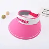 Sombreros de Sol de Verano para Niños Estilo Coreano de Copa Abierta con Ala Ancha para Niños y Niñas Sombreros de Sol con Protección UV