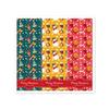 Caja de regalo con 3 pegatinas rectangulares selladas para Navidad, venta al por mayor transfronteriza, suministros de embalaje