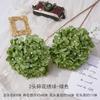 Hortensias Florales Artificiales de 2 Cabezas Simuladas para Ramos de Boda, Arte Floral Hecho a Mano de Alta Gama para Paisajismo de Salón de Bodas y Arreglos Florales