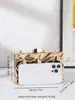 Bolso de Noche Popular Transfronterizo, Nuevo Bolso de Mano de Moda Tendencia Europea y Americana, Bolso de Mano para Vestido Cheongsam con Rombos Metálicos, Bolso de Noche