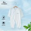 Mameluco de bebé verano ropa infantil sin costuras lindo bebé recién nacido monje ropa de aire acondicionado con cordones ropa para recién nacidos fina