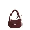 Bolso de Mano con Estampado de Leopardo Estilo Coreano para Mujer 2026 Nuevo Elegante Bolso de Mano Plegado Elegante Bolso Cruzado de Hombro para el Brazo Bolso Casual para Mujer