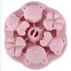 2022 Novo Molde de Gelo de Silicone Grande Capacidade Armazenamento de Gelo Doméstico Caixa de Gelo com Tampa Artefato de Cubo de Gelo Congelado