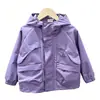 Chaqueta de Primavera para Niños 2026 Nuevo Modelo Conjunto de Primavera Infantil Cortavientos para Niños Mayores Elegante y Moderno Ropa de Trabajo de Primavera