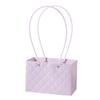 Macaron Bag Snack Tote Bag Jelly Flower Bag Tridimensional Embosson Bag Quadrado Trapezoidal Birthday Gift Bag