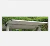 Silla Mecedora Colgante Exterior para Jardín, Terraza, Balcón, Resistente a la Lluvia, Alimentada por Energía Solar, Silla Mecedora de Aluminio Fundido para Uso en Casa, Columpio de Moda
