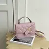 2026 Bolso de Hombro Nuevo de Moda Tendencia Cruzado para Mujer Otoño Diseño de Nicho Alta Apariencia Bolso Cuadrado Pequeño para Mujer